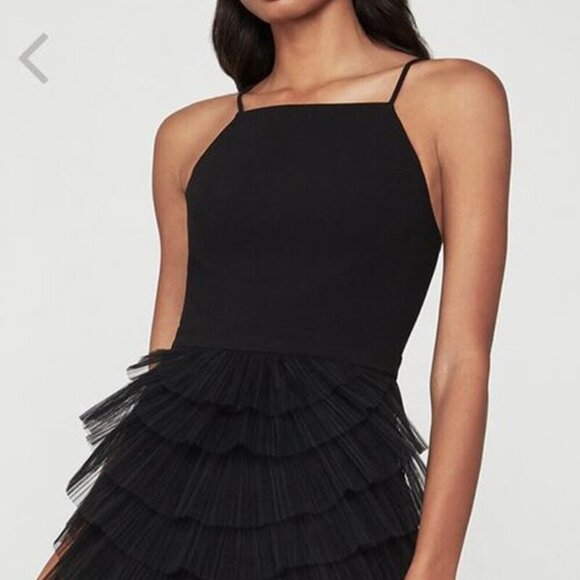 BCBGMaxAzria Cassandra Tiered Tulle Dress - Picture 3 of 9